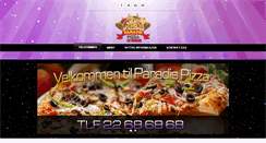 Desktop Screenshot of paradispizza.no