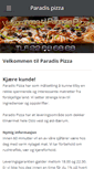 Mobile Screenshot of paradispizza.no